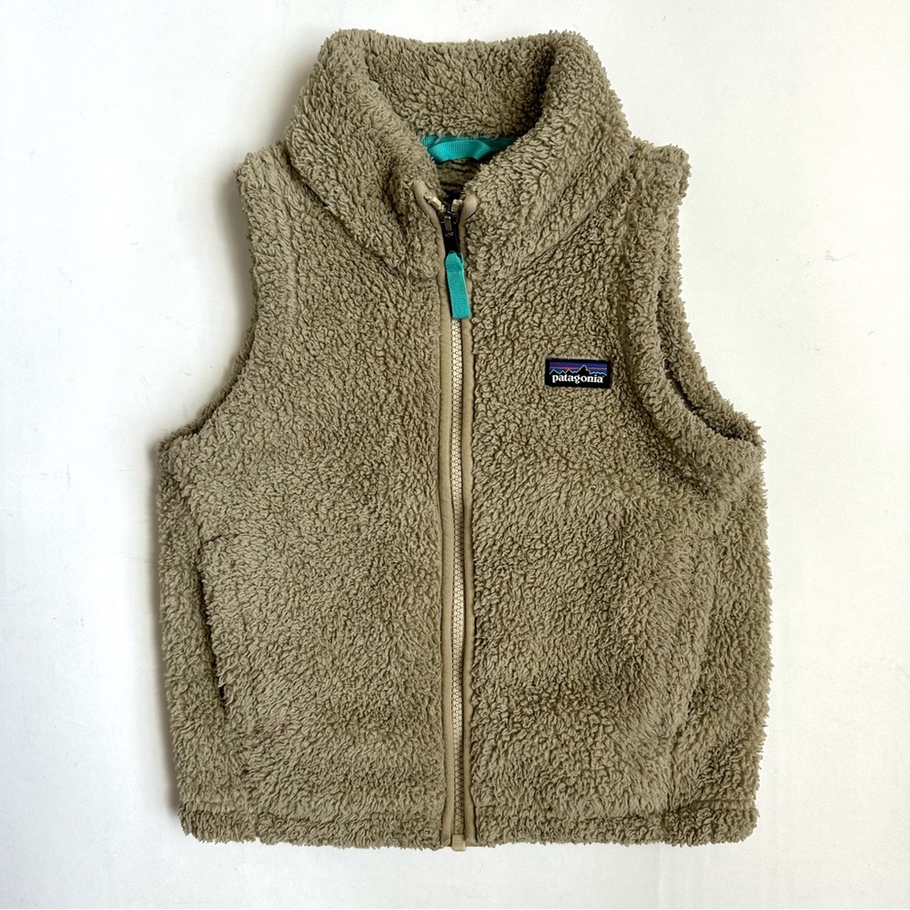 Patagonia Girls’ Los Gatos Fleece Vest XS 5-6 - Picture 1 of 10